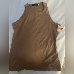 Women's Ribbed Tank Top